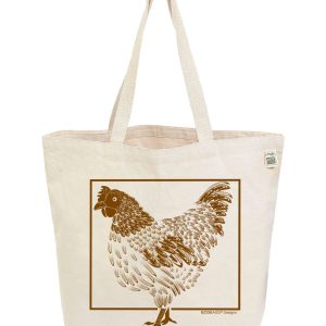 Chicken Recycled Cotton Tote