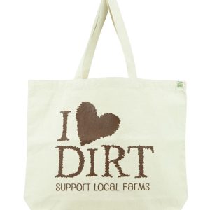I Love Dirt&trade; Natural Cotton Tote