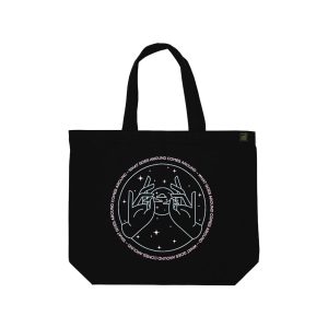 "What Goes Around" Printed Tote